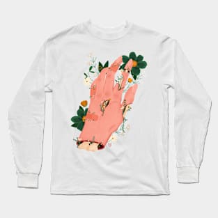 Blooming Bones Long Sleeve T-Shirt